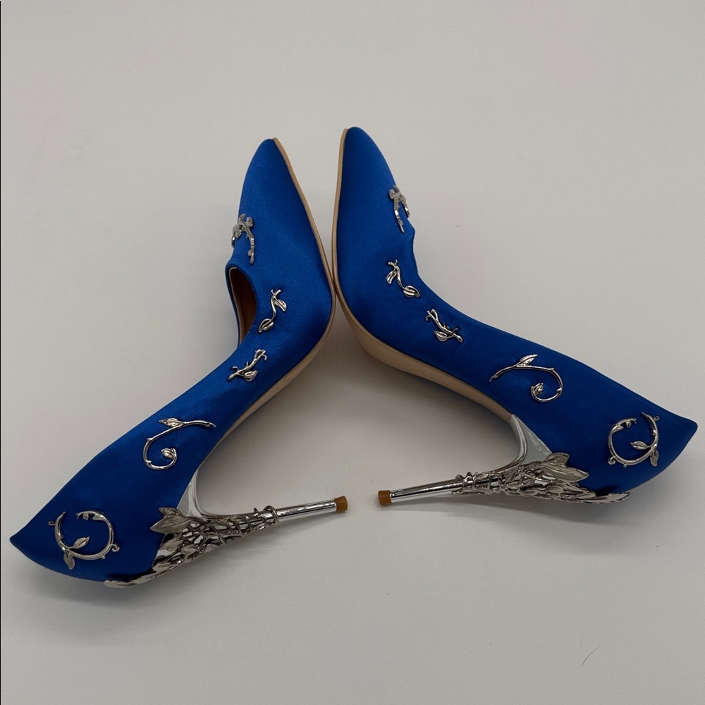 “Something Blue” Bridal Stiletto - Picture 8 of 12